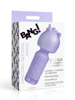XR Brands Bang Bang! Unicorn Silicone Wand