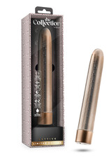 Blush Novelties The Collection Lattice 7" Rechargeable Vibe Rose Gold