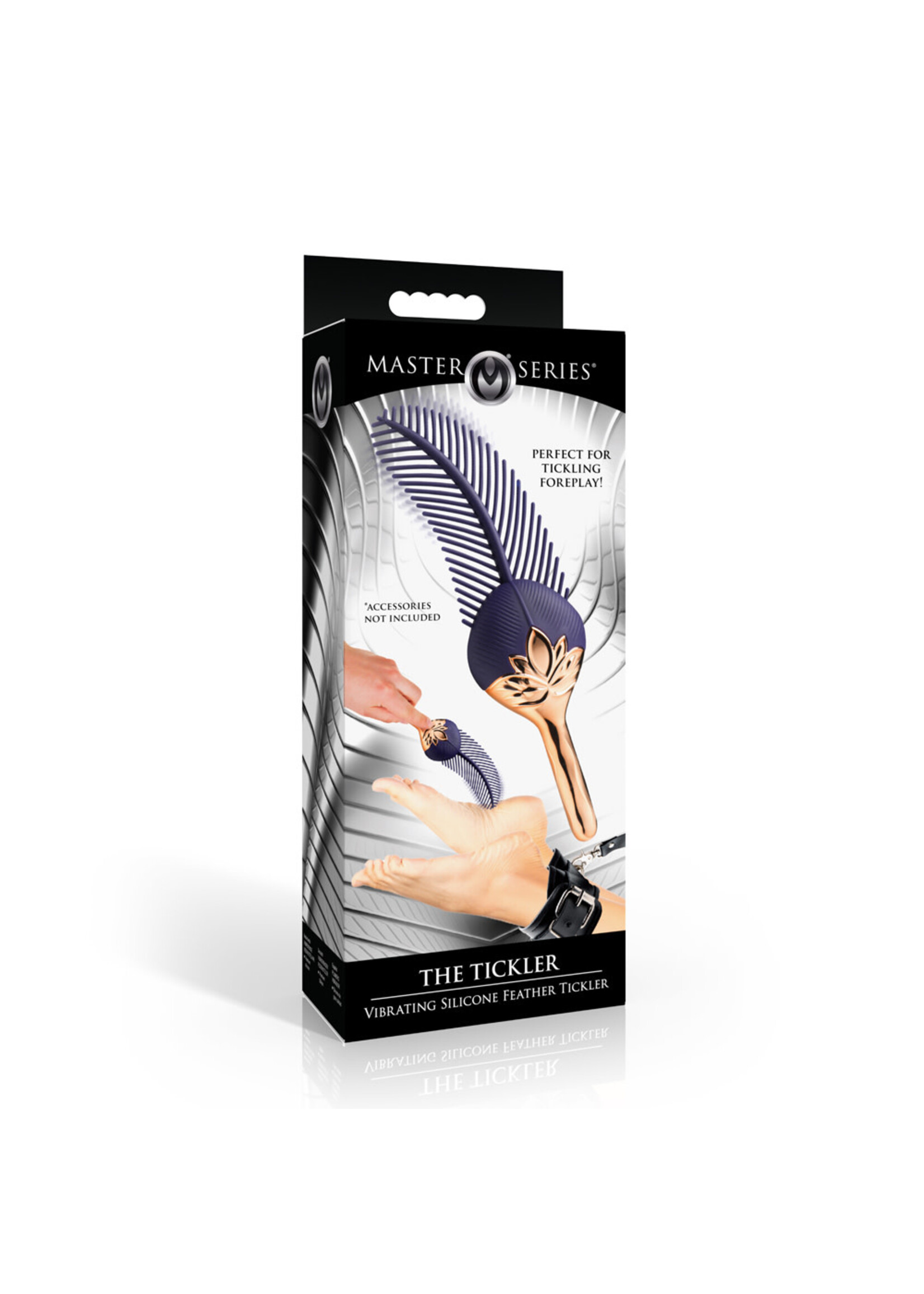 XR Brands Master Series The Tickler Vibrating Silicone Tickler