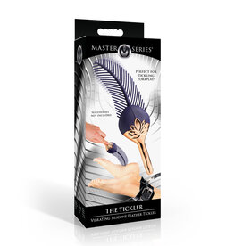 XR Brands Master Series The Tickler Vibrating Silicone Tickler