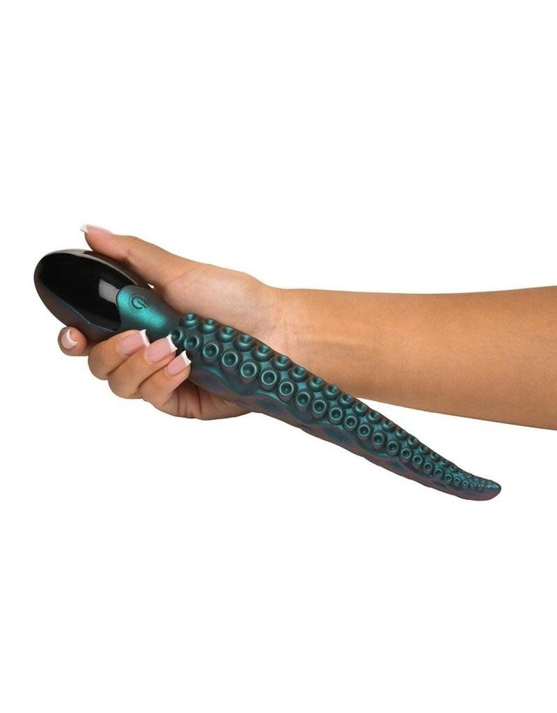 XR Brands Creature Cocks Creature Cocks Tentavibe Rechargeable Silicone Vibrator - Teal