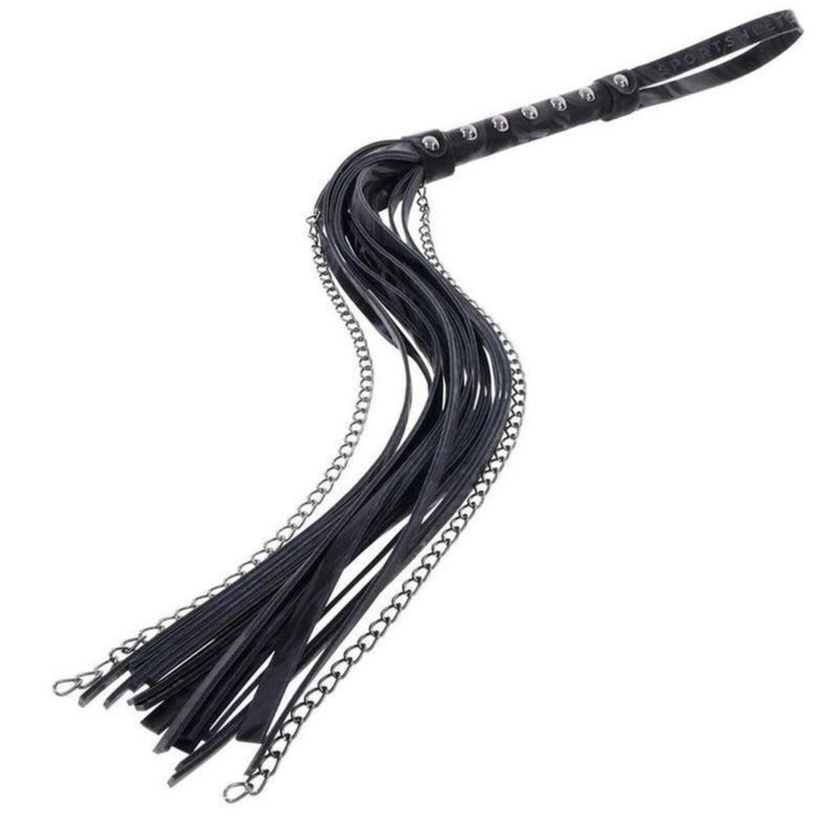 Touch of Fur Velvet Noir Chain Flogger