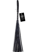 Touch of Fur Velvet Noir Chain Flogger