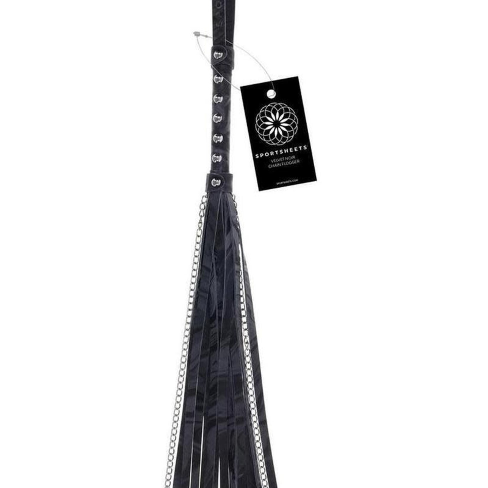 Touch of Fur Velvet Noir Chain Flogger
