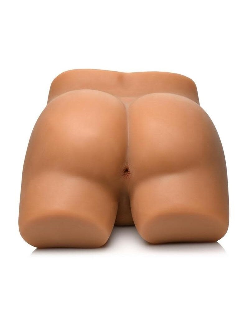 Curve Toys Jock Male Masturbator W/ Thrusting Dildo Medium