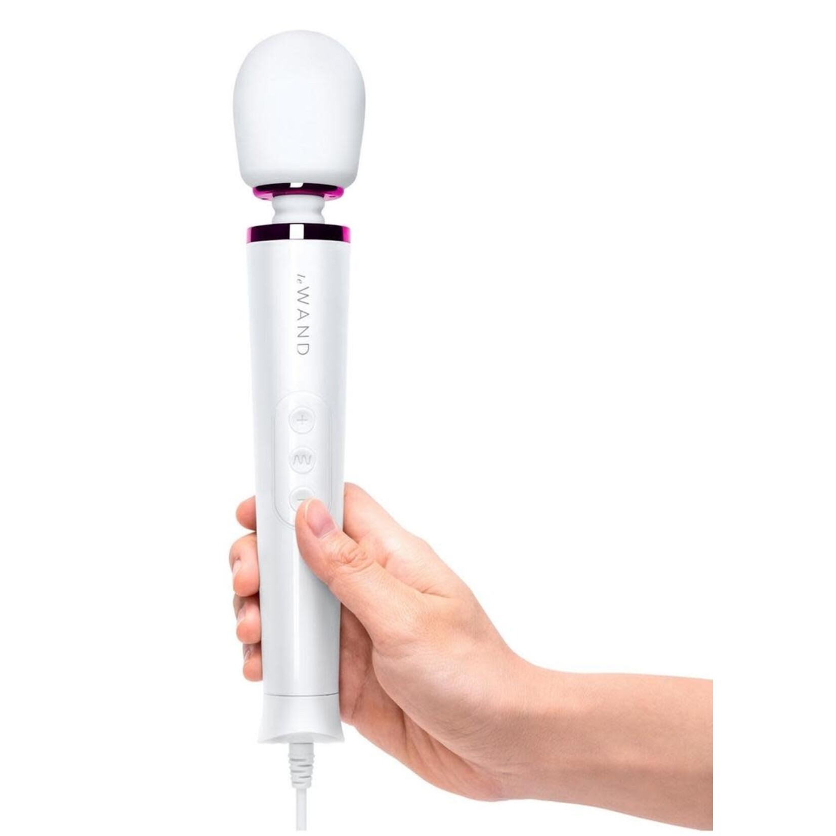 Le Wand Le Wand Powerful Plug-In Vibrating Massager - White