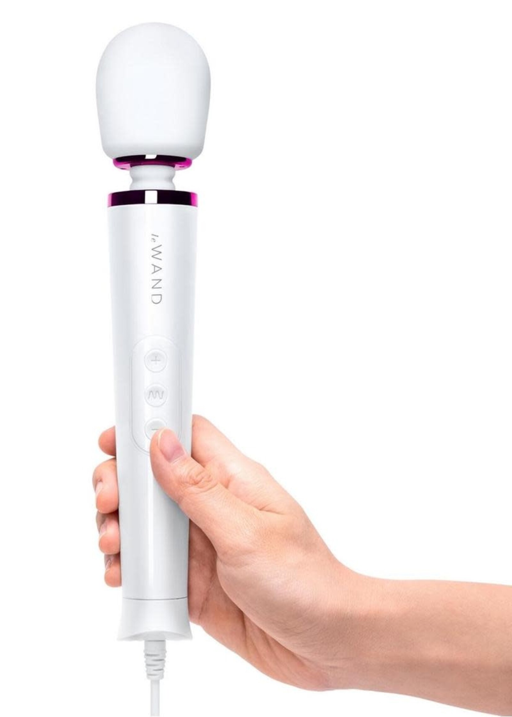 Le Wand Le Wand Powerful Plug-In Vibrating Massager - White