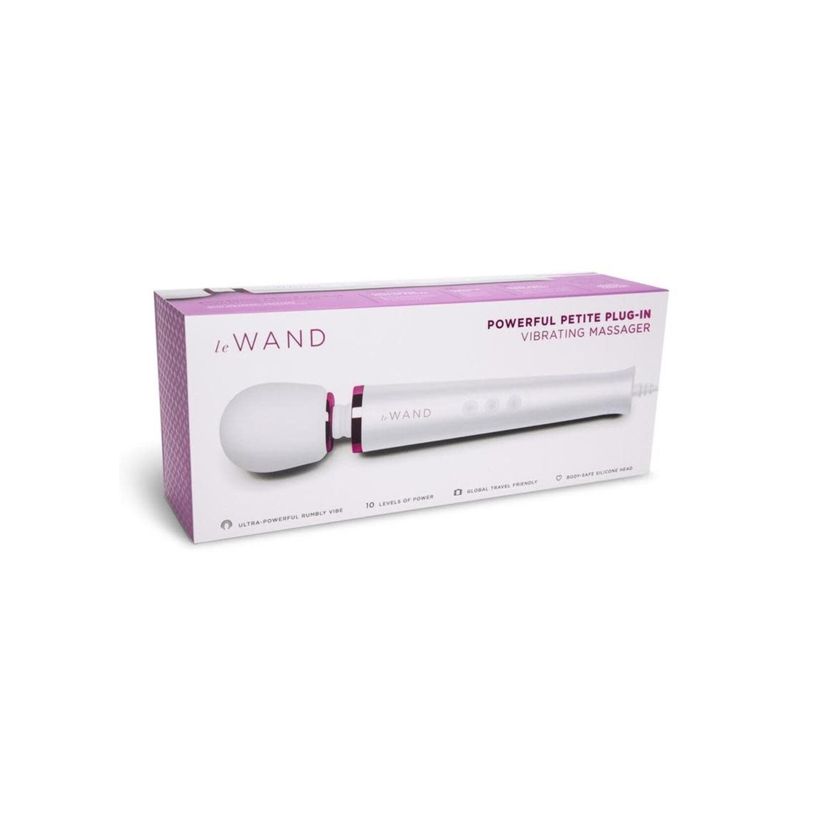 Le Wand Le Wand Powerful Plug-In Vibrating Massager - White