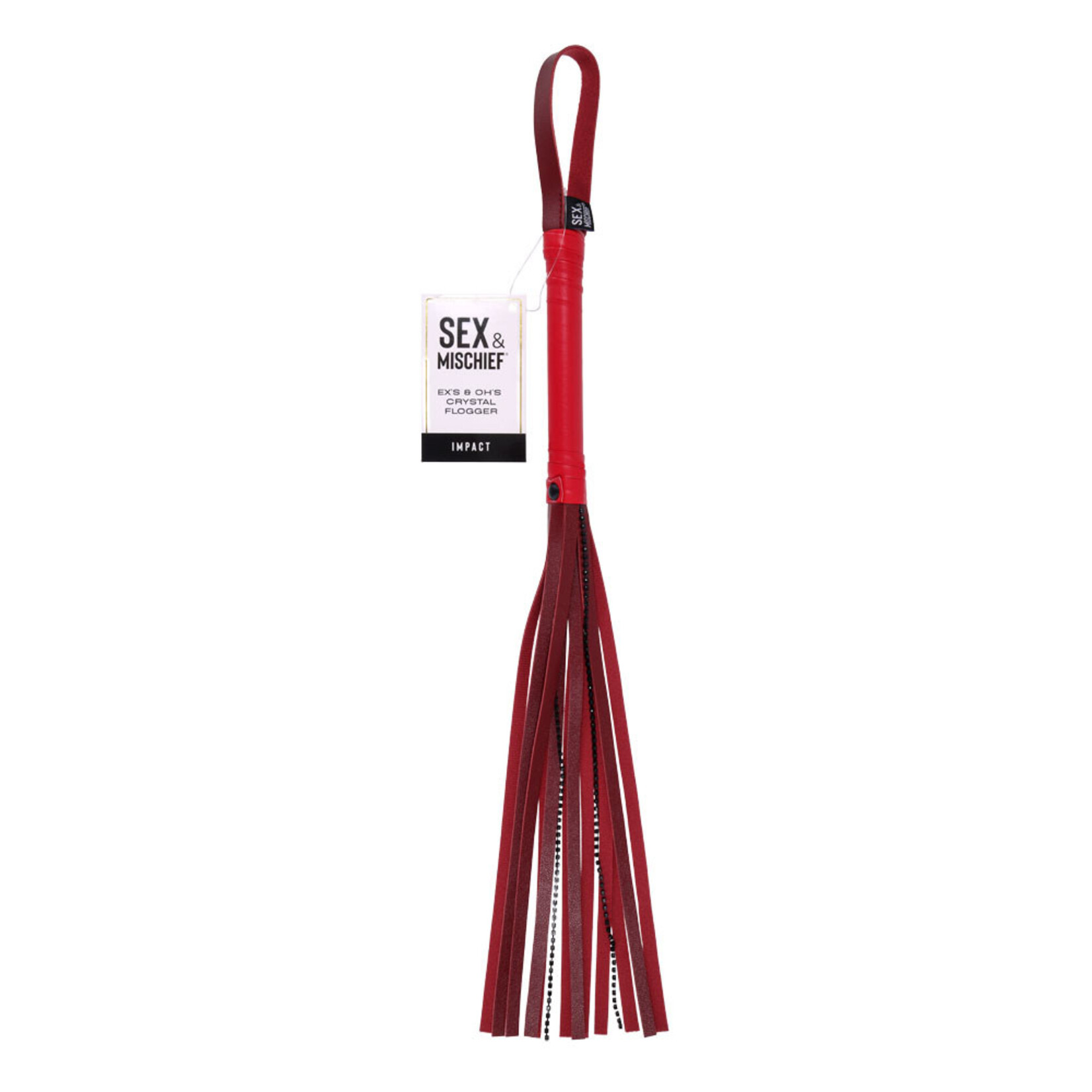 Sportsheets Ex's & Oh's Crystal Flogger