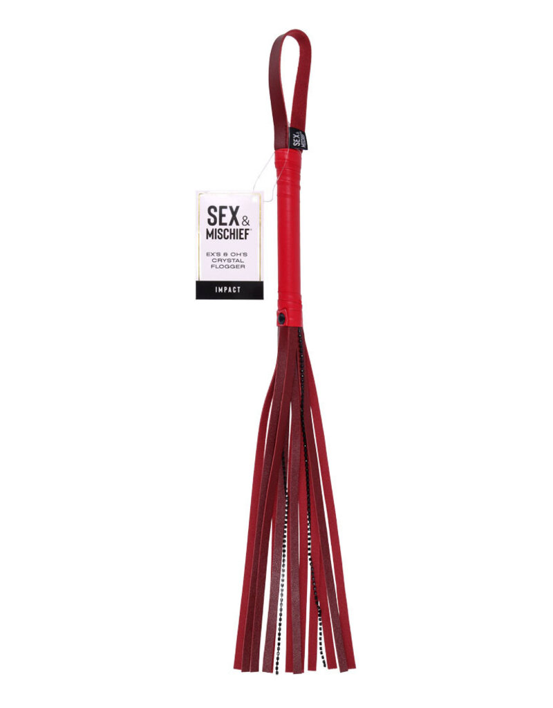 Sportsheets Ex's & Oh's Crystal Flogger