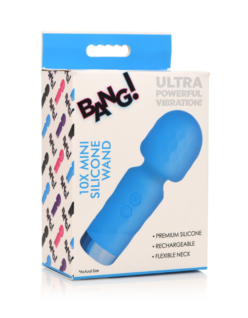 XR Brands Bang Bang! 10X Mini Silicone Wand