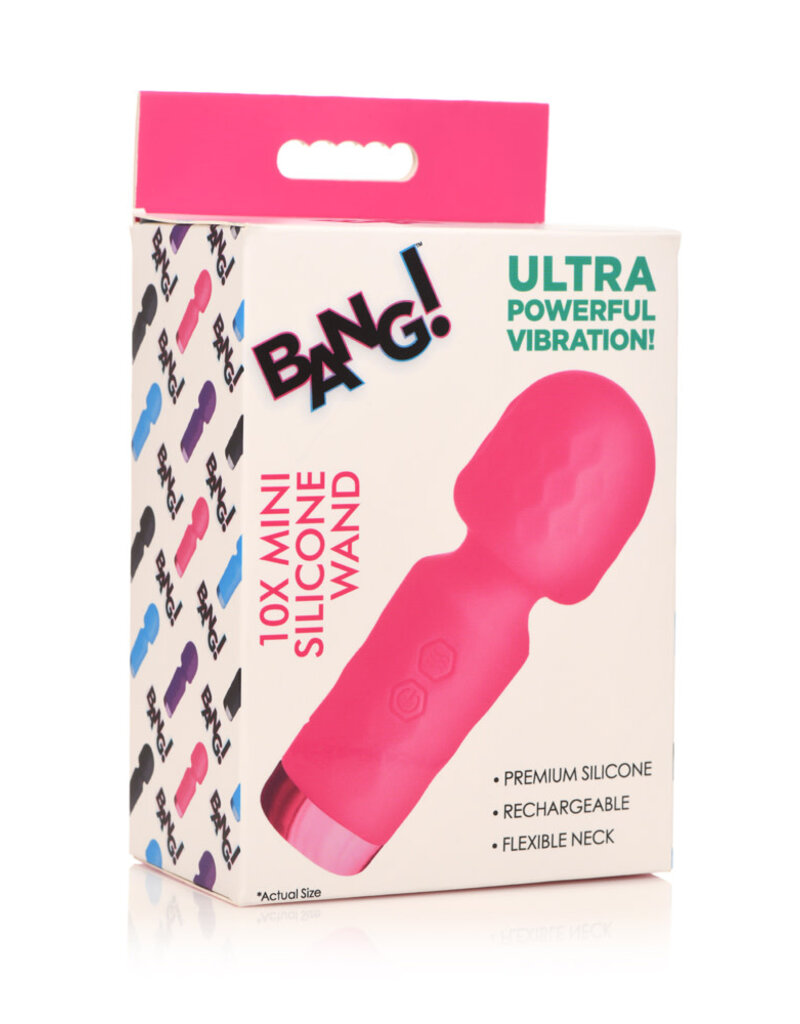 XR Brands Bang Bang! 10X Mini Silicone Wand