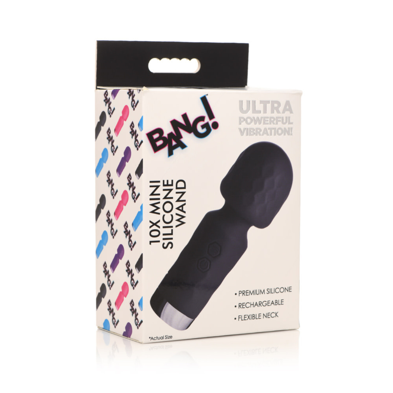 XR Brands Bang Bang! 10X Mini Silicone Wand