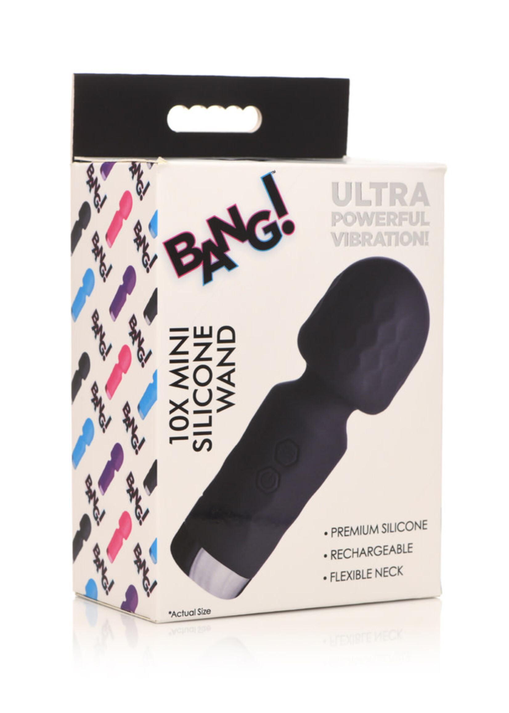 XR Brands Bang Bang! 10X Mini Silicone Wand
