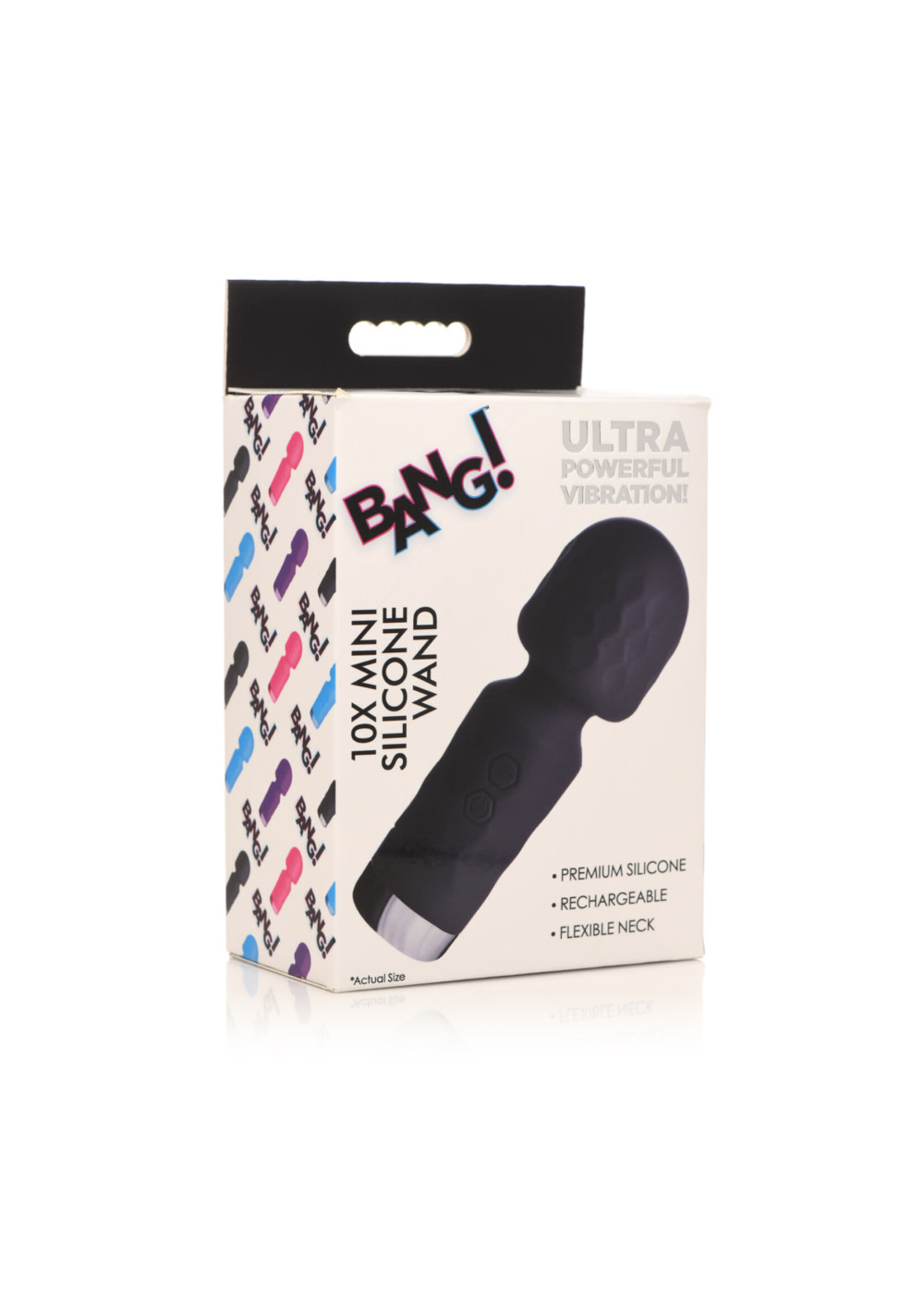 XR Brands Bang Bang! 10X Mini Silicone Wand