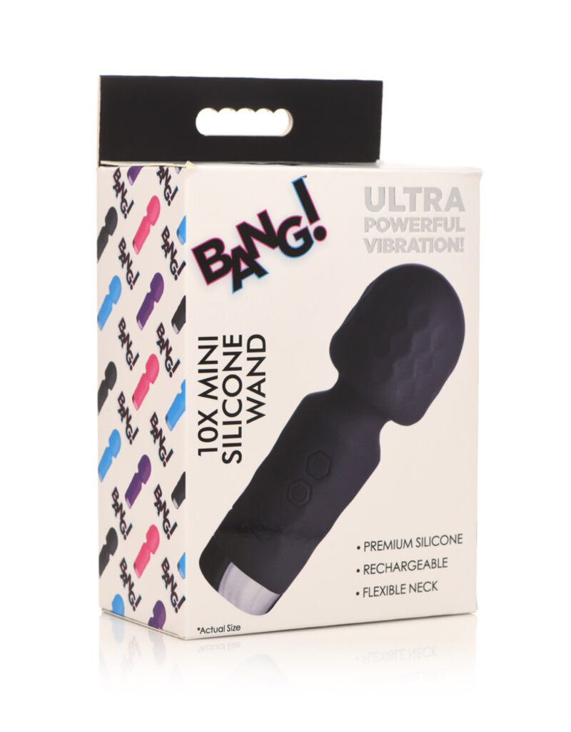 XR Brands Bang Bang! 10X Mini Silicone Wand
