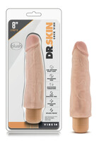 Blush Novelties Dr. Skin - Cock Vibe 14 - 8 Inch Vibrating Cock