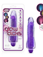 Blush Novelties Glow Dicks Molly Glitter Vibrator