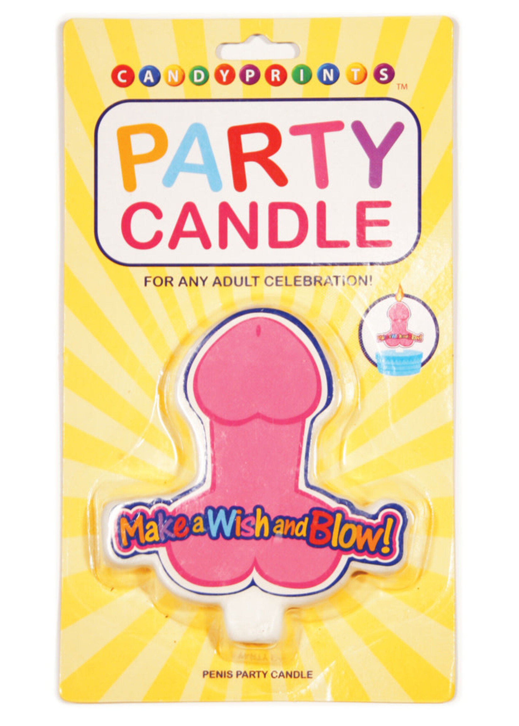 Little Genie Party Candle (MAKE A WISH)