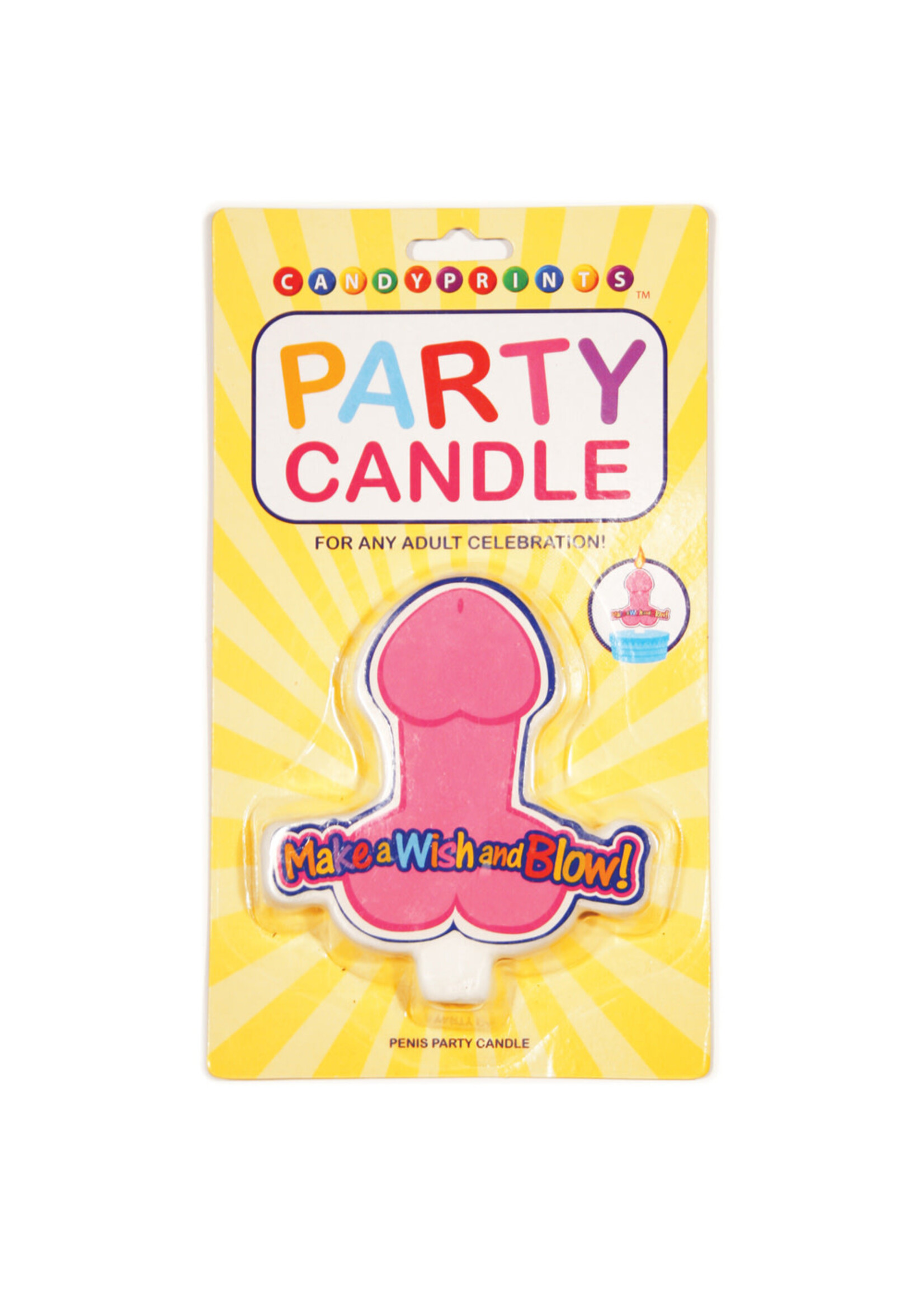 Little Genie Party Candle (MAKE A WISH)