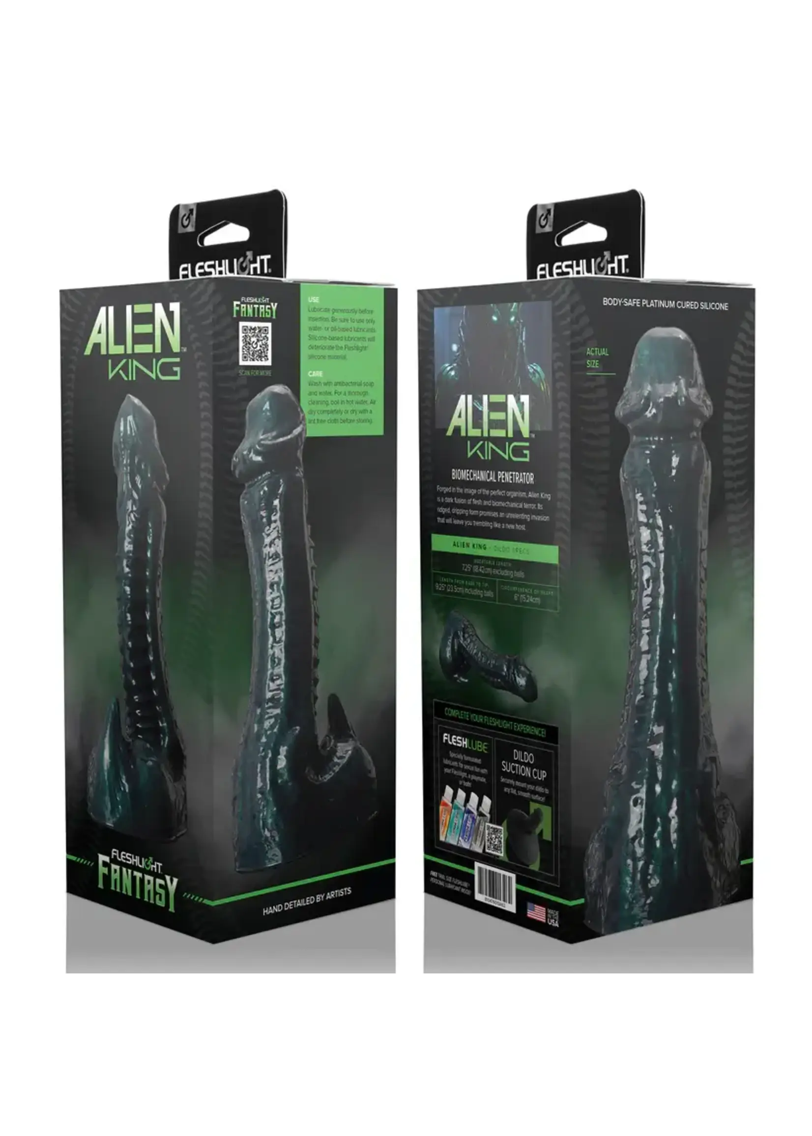 Fleshlight Fleshlight Fantasy Alien King Silicone Dildo