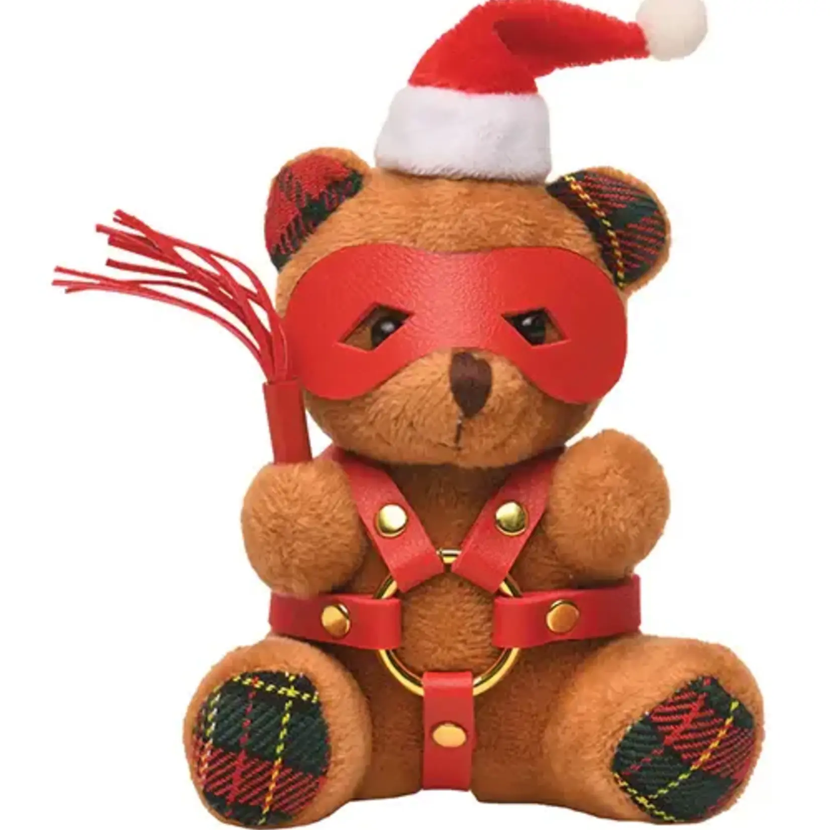 XR Brands Master Series Master Series Holiday Bondage Bear Keychain