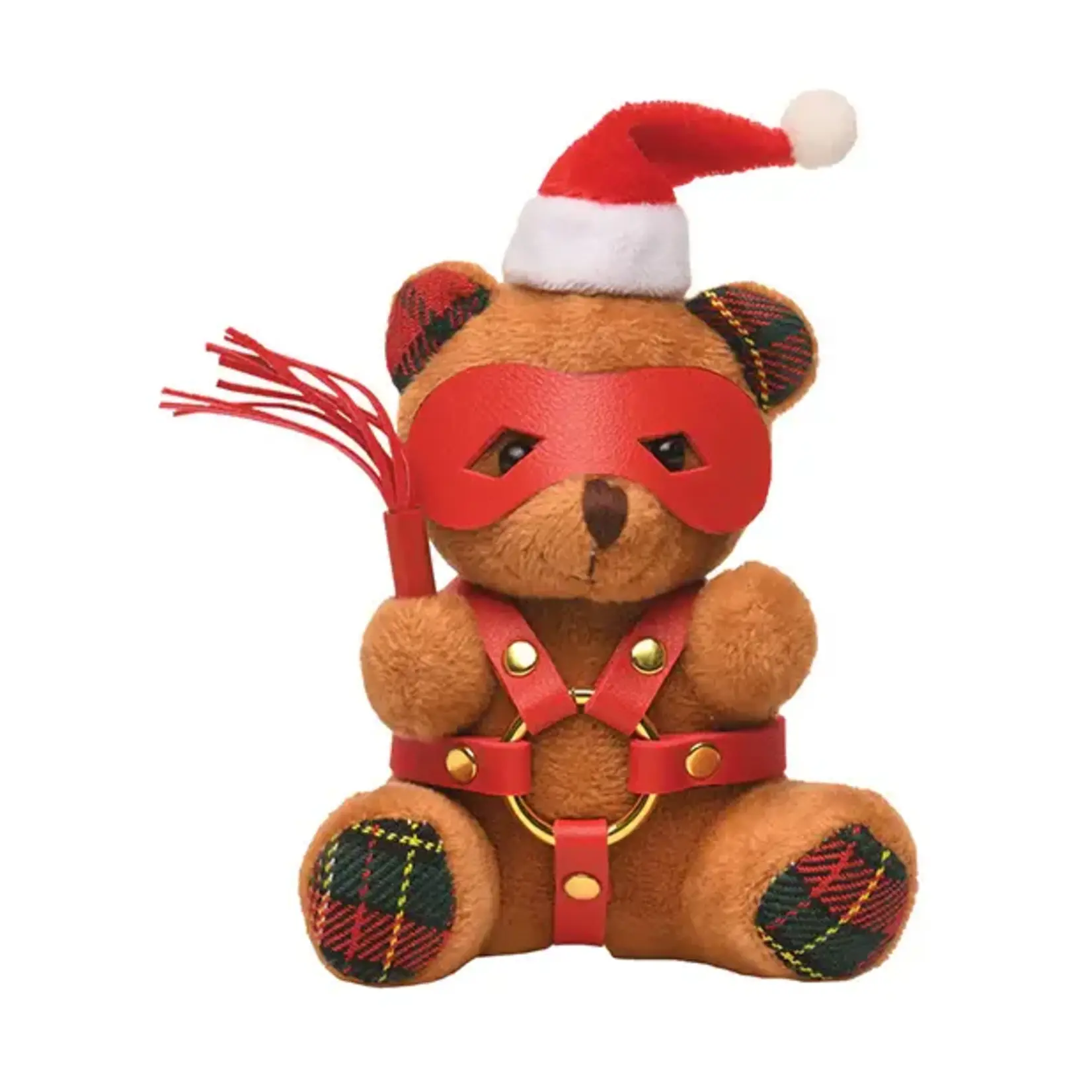 XR Brands Master Series Master Series Holiday Bondage Bear Keychain