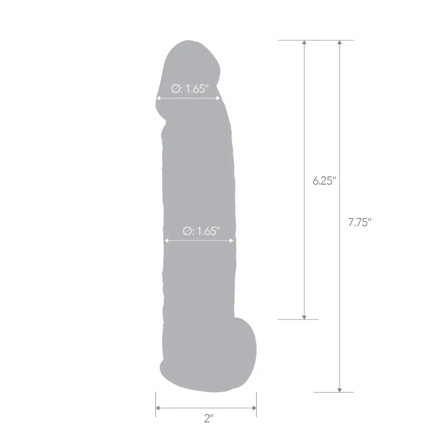Blue Line Men Super Real Penis Extension Sleeve With Ball Constriction Loop