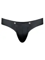 Male Power Oh Snap! Snap Off Thong Black