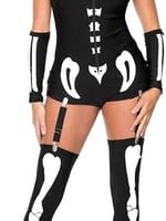 Music Legs 3 pc Sexy Skeleton Costume