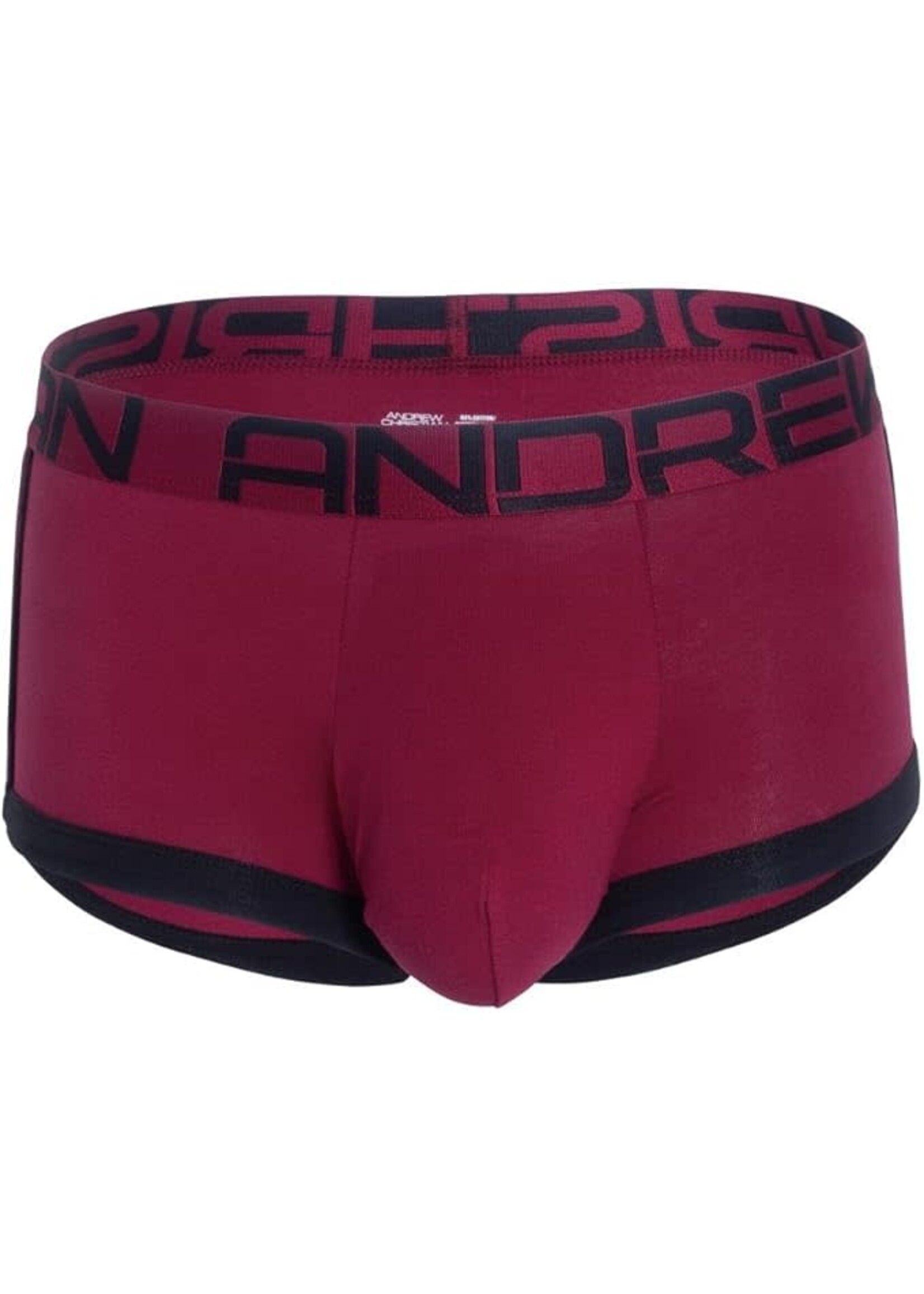 Andrew Christian Trophy Boy Bamboo Boxer - Eggplant