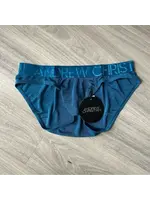 Andrew Christian Sensual Rib Brief w/ Almost Naked - Deep Teal