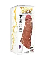HOTT PRODUCTS Skinsations Thick Dick Vibrating Sleeve