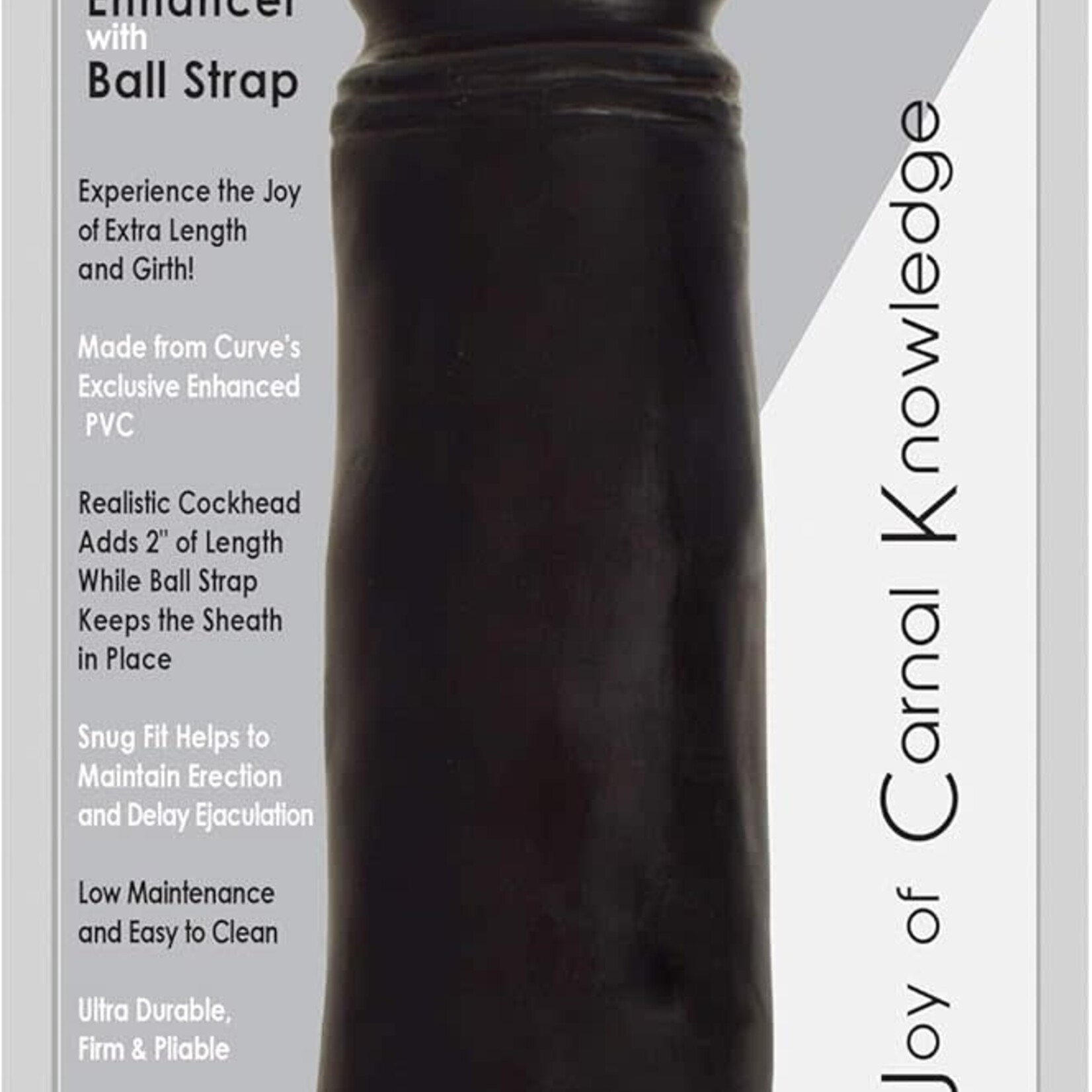 Curve Toys Jock 2" Enhancer W Ball Strap