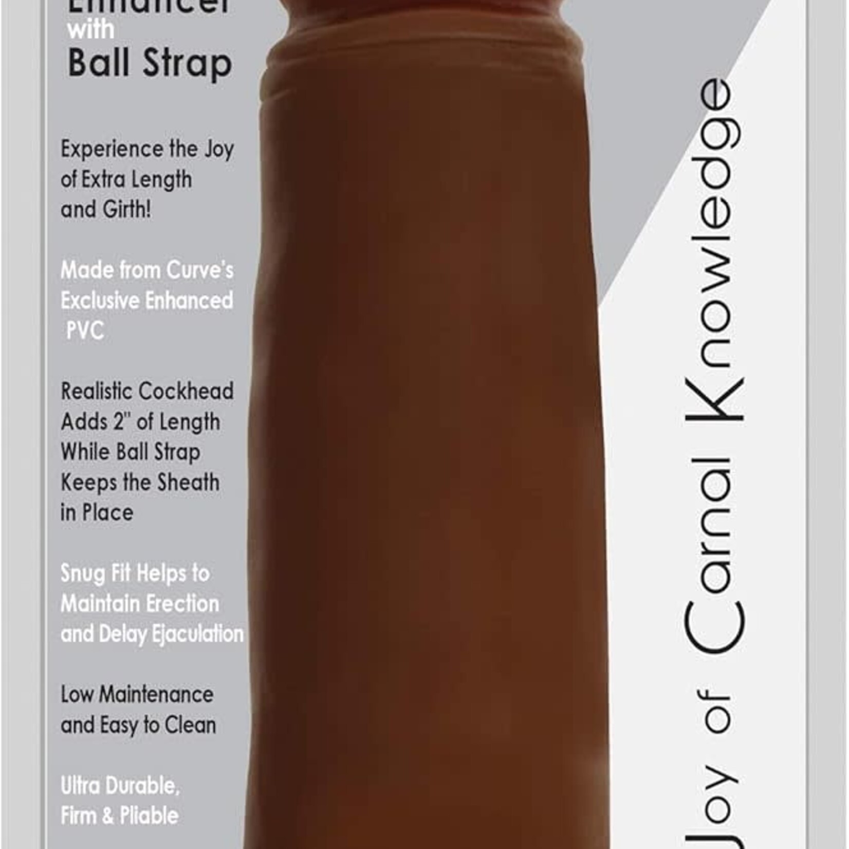 Curve Toys Jock 2" Enhancer W Ball Strap