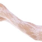 Leg Avenue Leg Avenue Seamless Opera Length Floral Net Gloves - OS