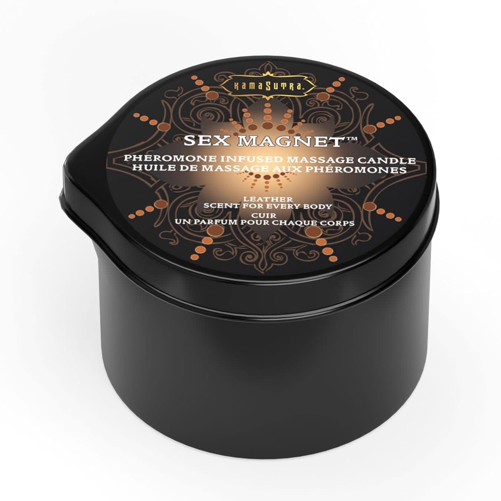 Kama Sutra Sex Magnet Pheromone Massage Candle with Pour Spout - Small