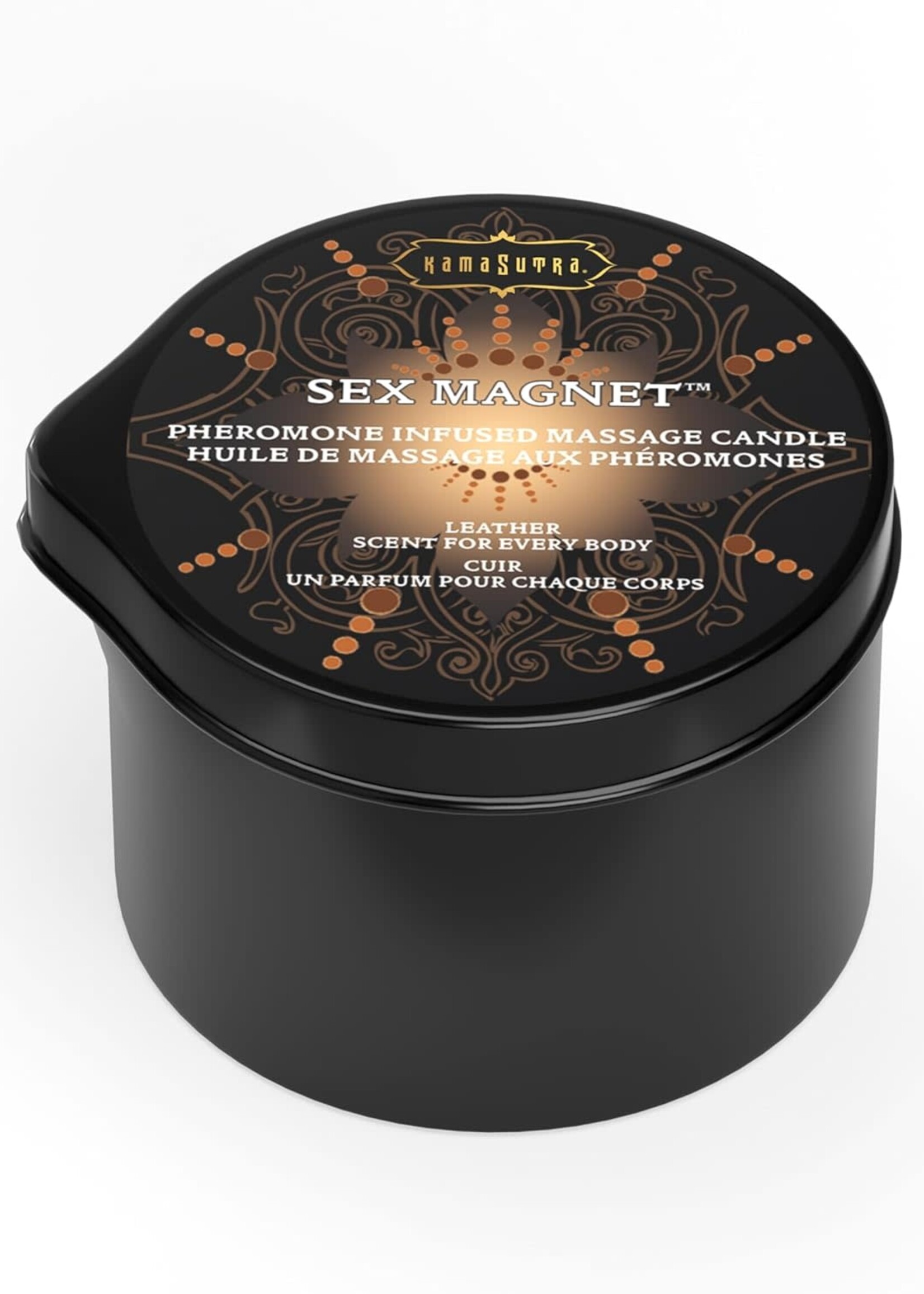Kama Sutra Sex Magnet Pheromone Massage Candle with Pour Spout - Small