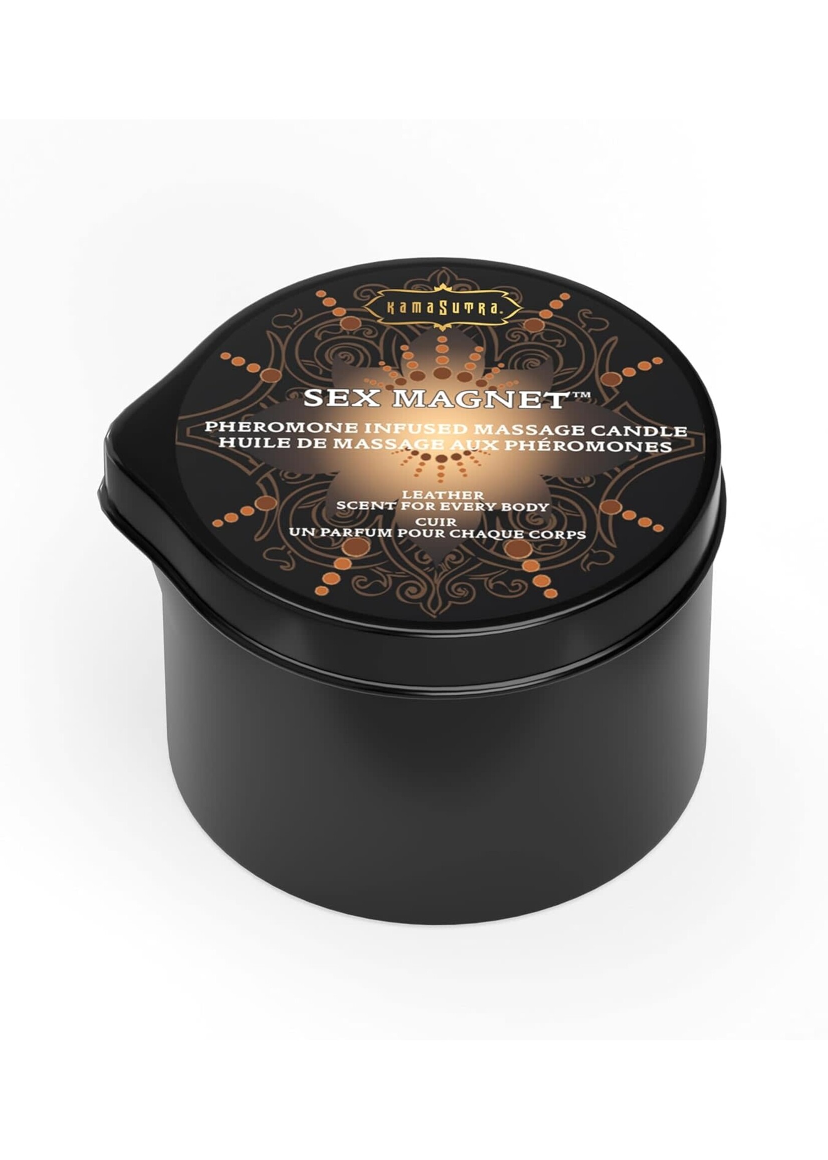 Kama Sutra Sex Magnet Pheromone Massage Candle with Pour Spout - Small