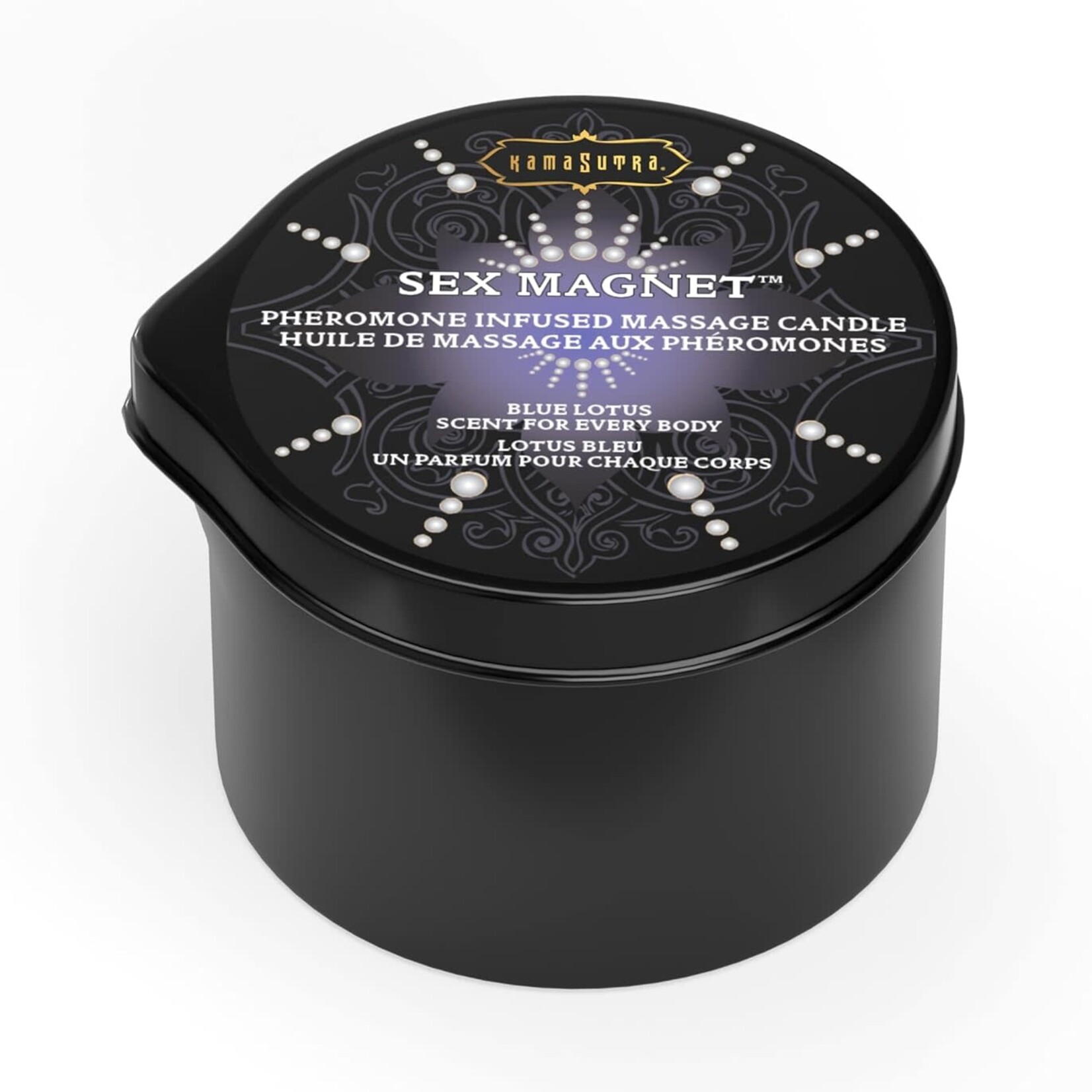 Kama Sutra Sex Magnet Pheromone Massage Candle with Pour Spout - Small