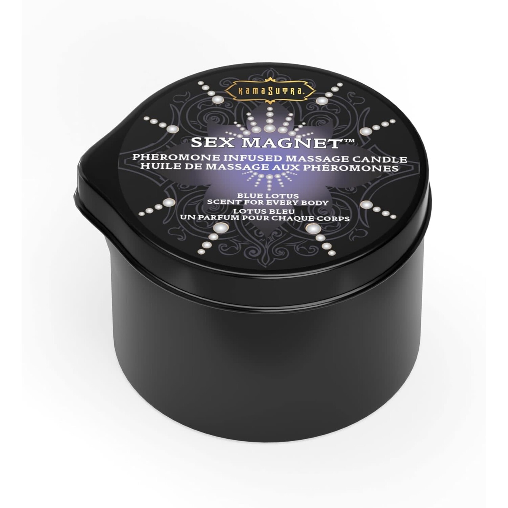 Kama Sutra Sex Magnet Pheromone Massage Candle with Pour Spout - Small