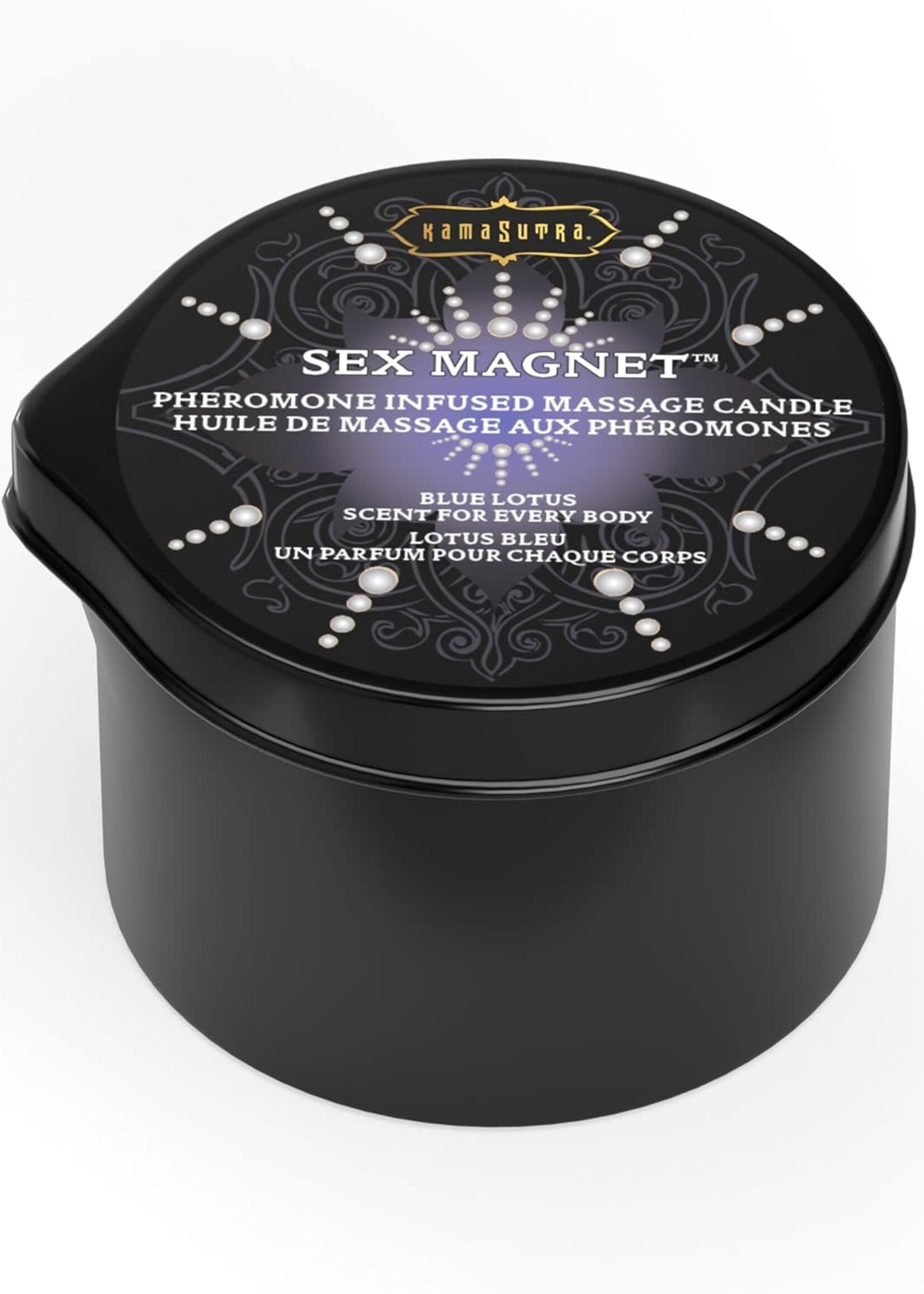 Kama Sutra Sex Magnet Pheromone Massage Candle with Pour Spout - Small