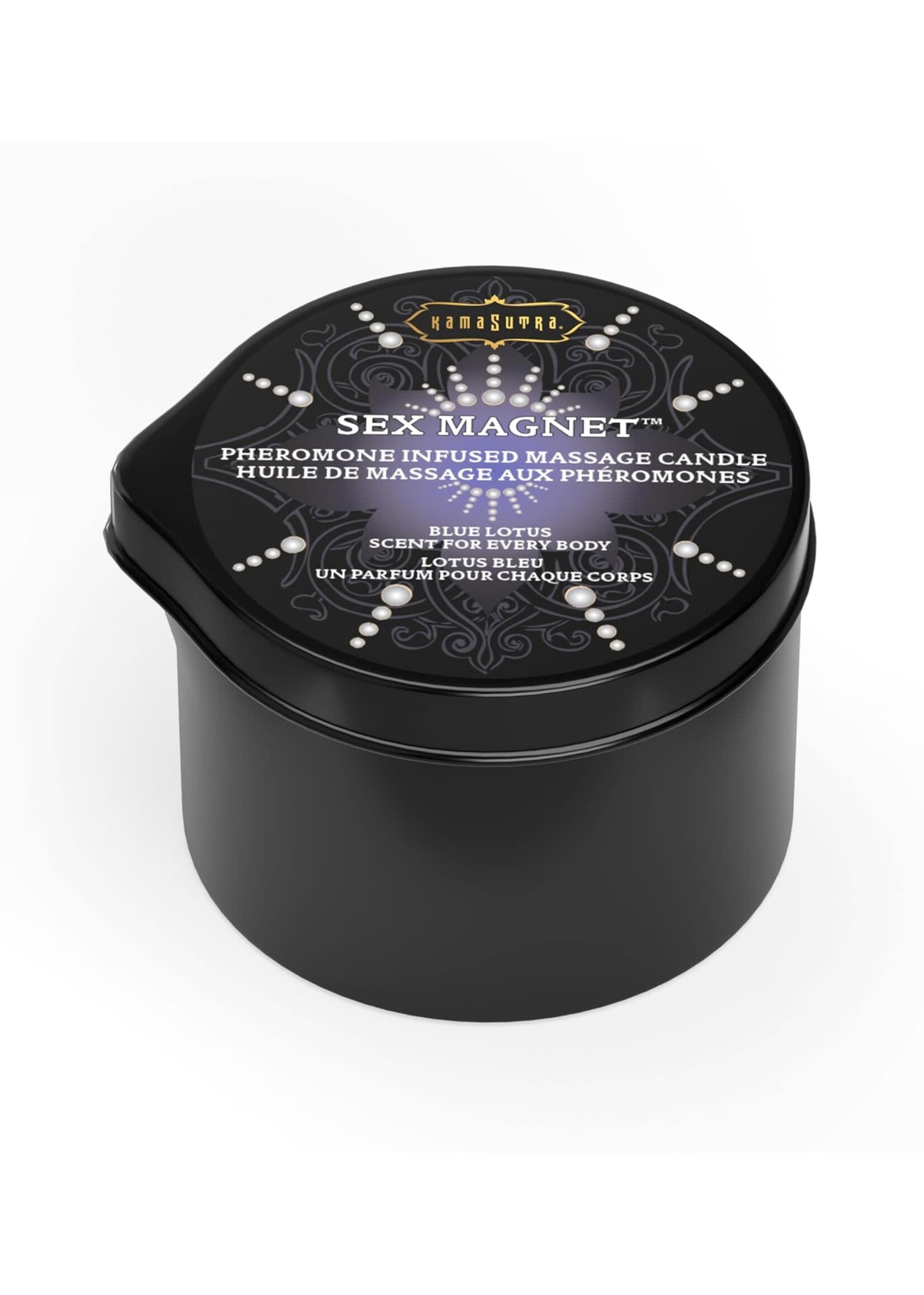 Kama Sutra Sex Magnet Pheromone Massage Candle with Pour Spout - Small