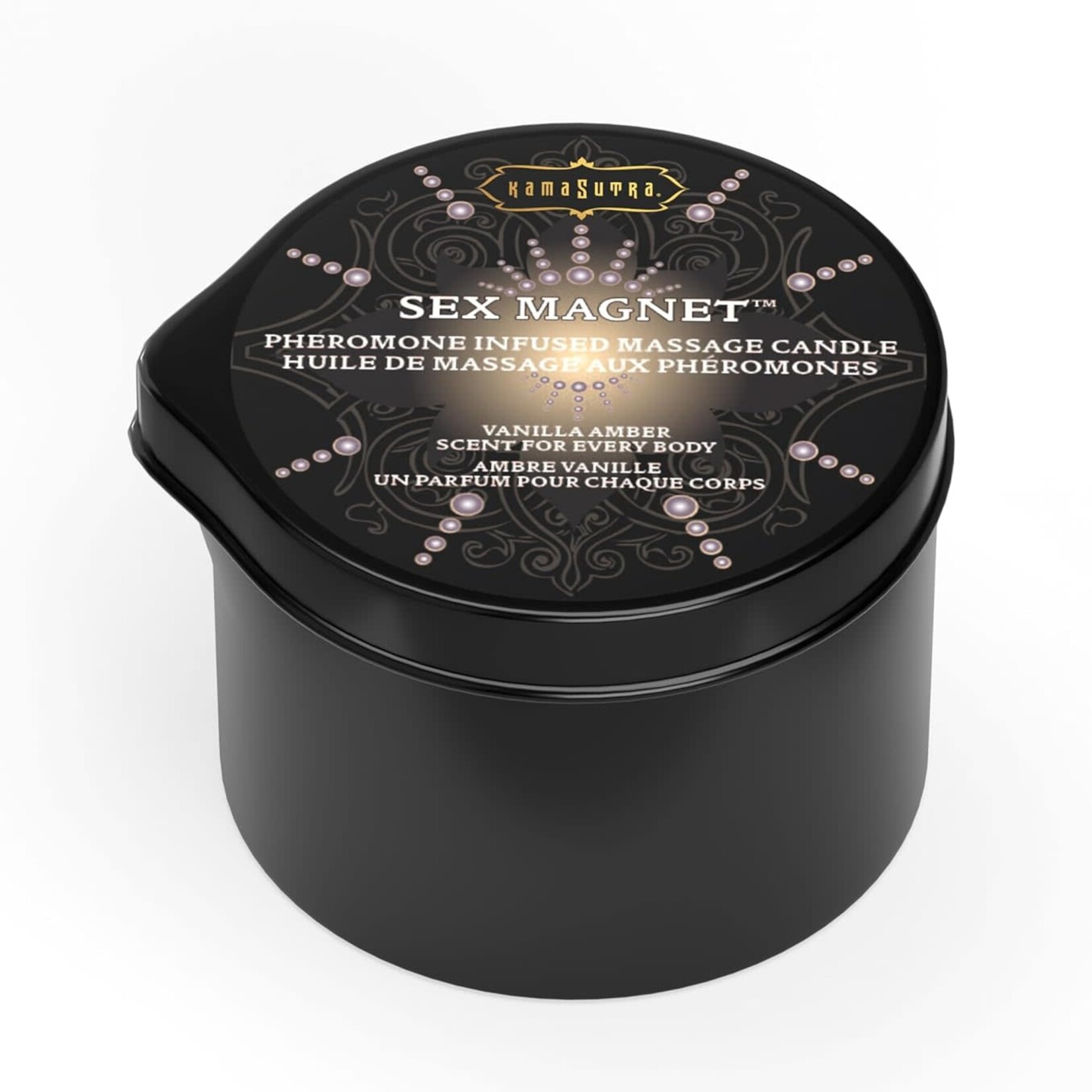 Kama Sutra Sex Magnet Pheromone Massage Candle with Pour Spout - Small