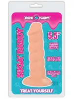 Rock Candy Suga' Daddy Silicone Dildo 5.5in