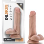 Blush Novelties Dr. Skin - Dr. Jeffrey - 6.5 Inch Dildo With Balls