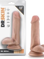 Blush Novelties Dr. Skin - Dr. Jeffrey - 6.5 Inch Dildo With Balls