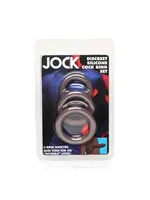 Curve Toys Jock Discrete Silicone Cock Ring Set