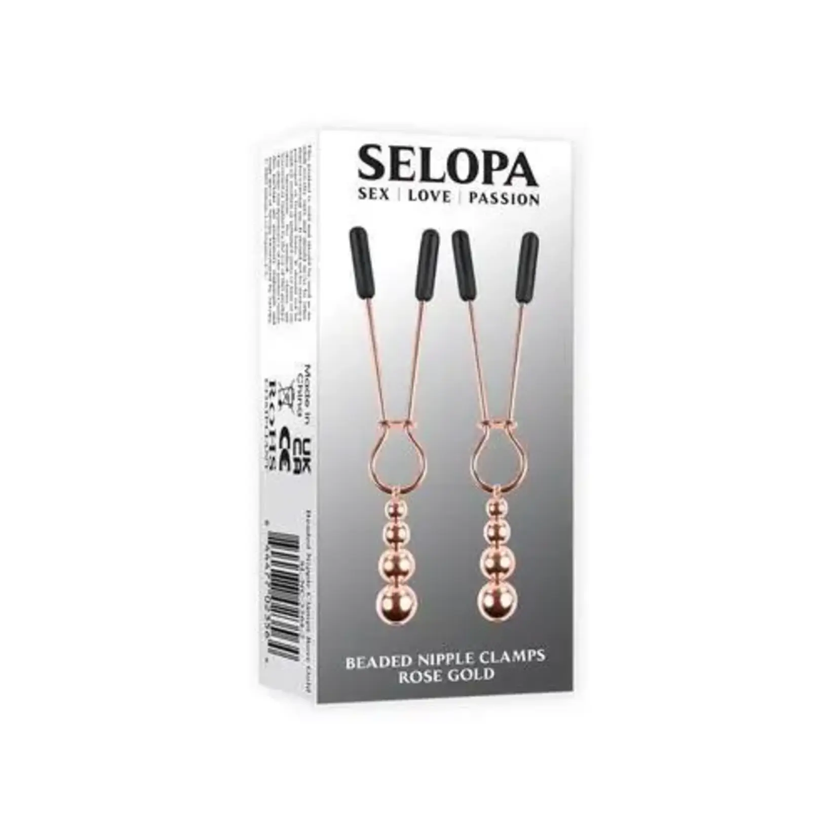 Selopa Beaded Nipple Clamps