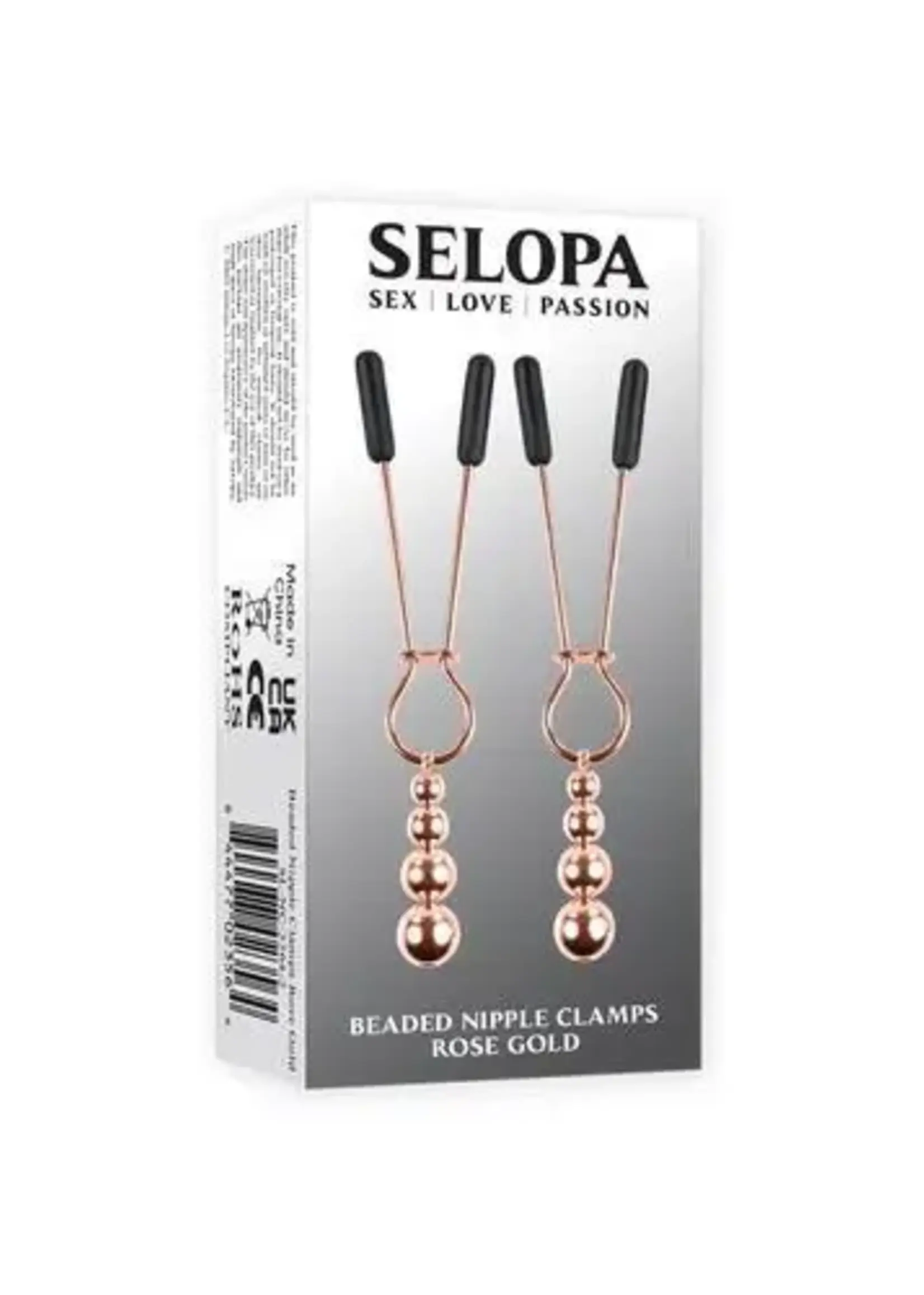 Selopa Beaded Nipple Clamps